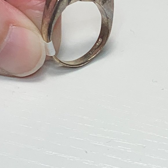 Sterling Silver Peggy Personalized Name Ring, Size 6 - Picture 6 of 10